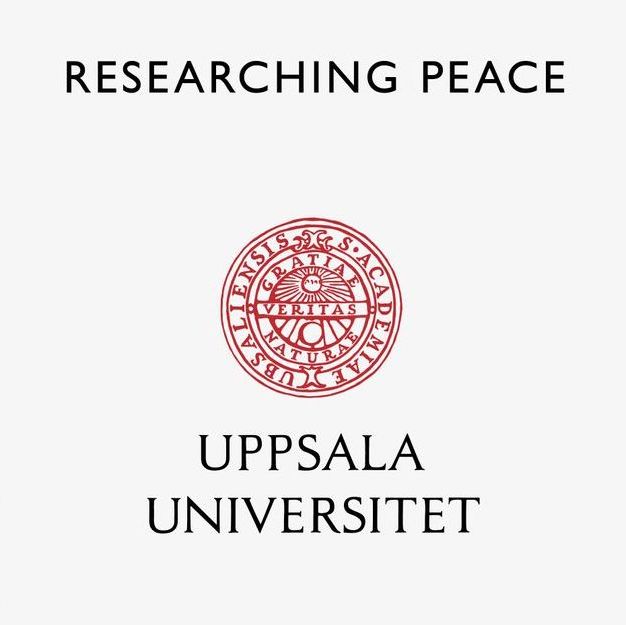 Cover photo for the "Researching Peace" podcast by Uppsala University
